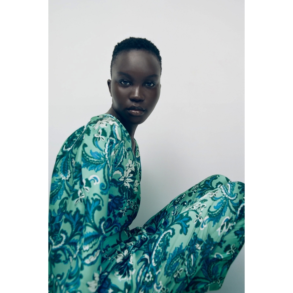 NWT, ZARA, Printed Jumpsuit - Picture 5 of 9